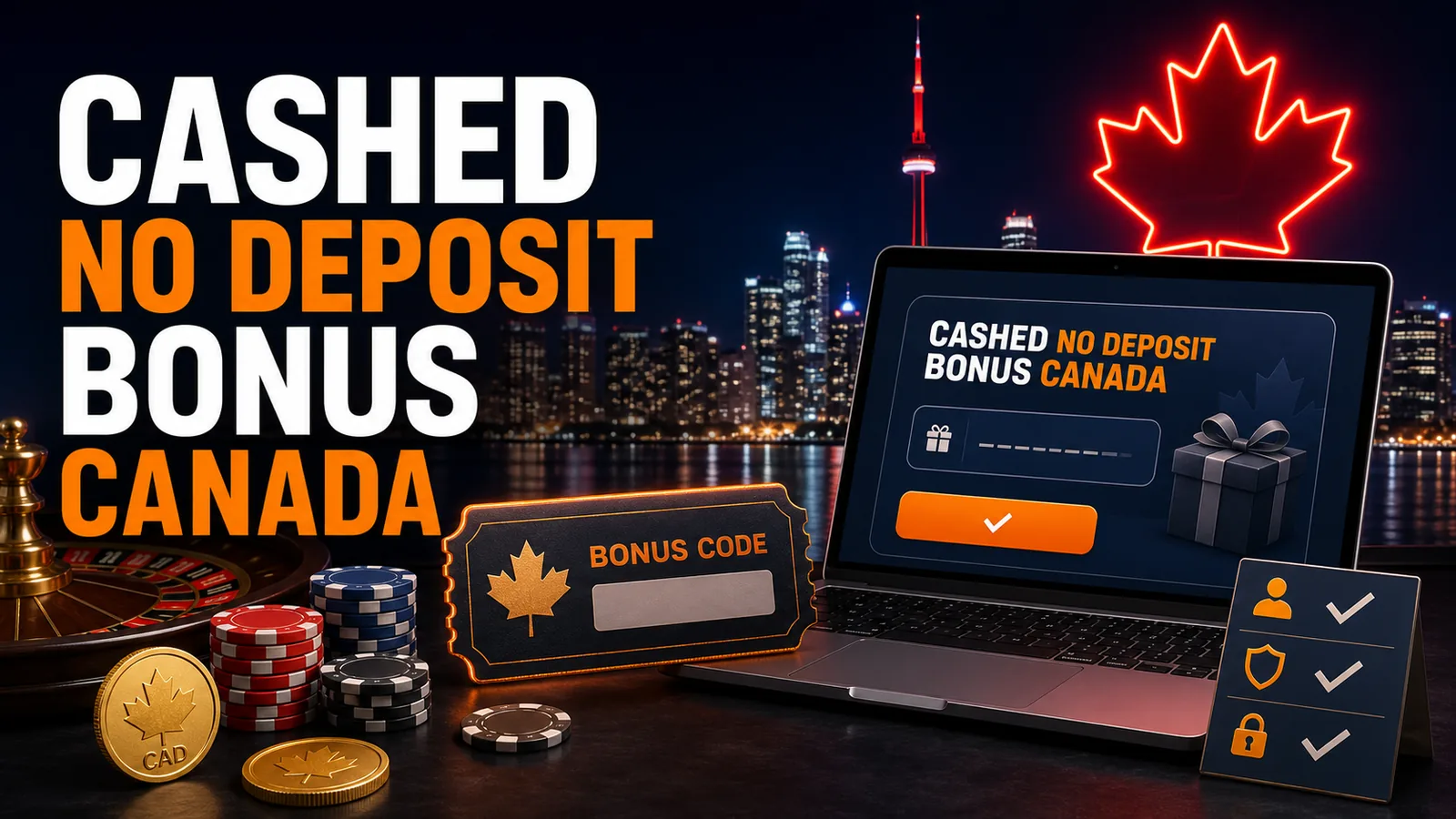 Bonus ticket with terms and free-spins motif